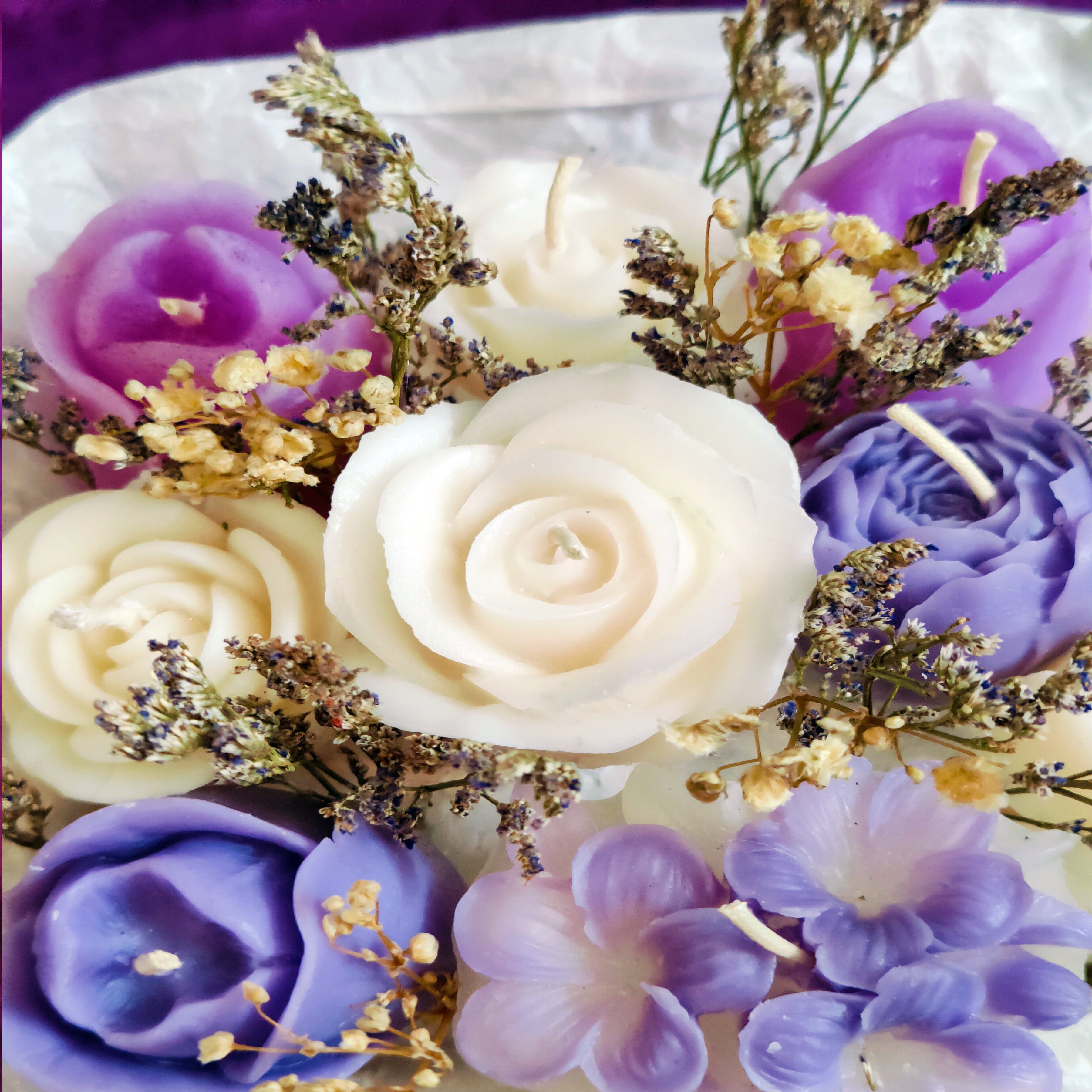 Woven Basket Bouquet