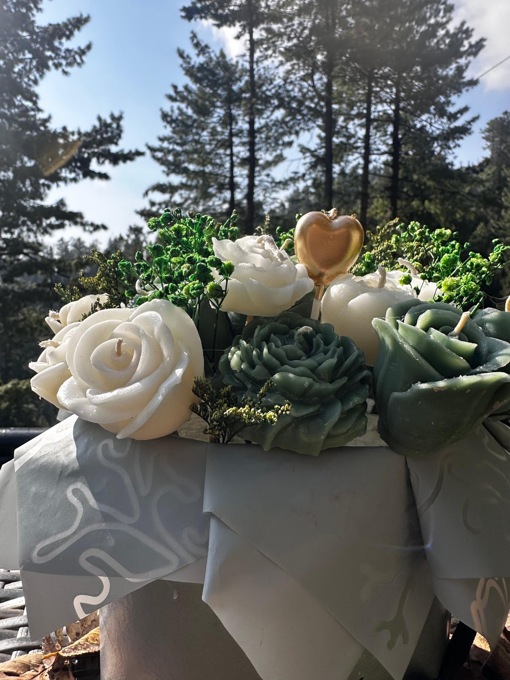 With Love Candle Bouquet